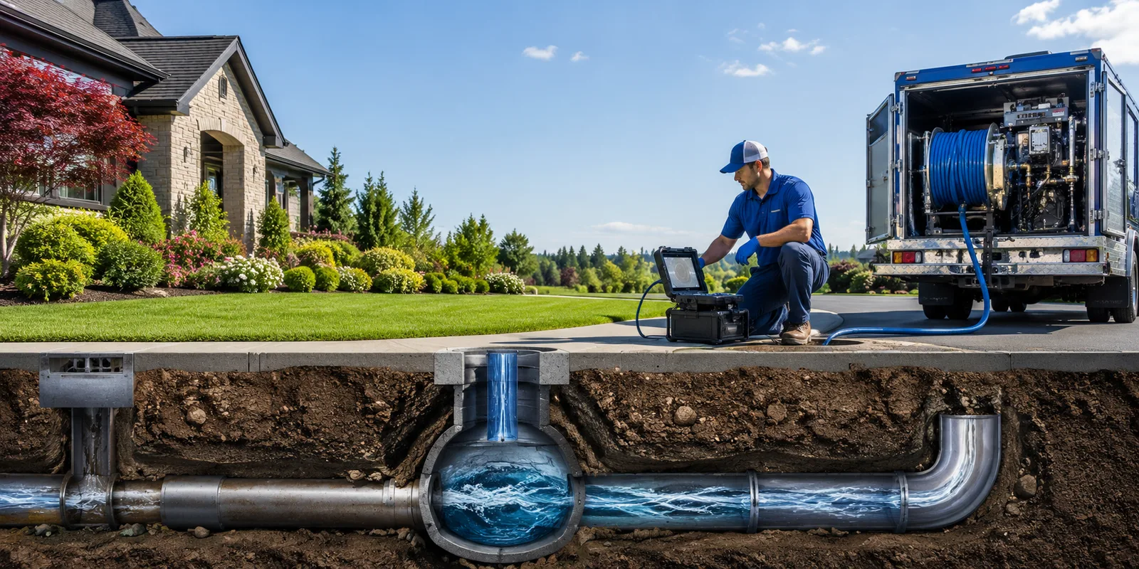 Drainage restoration information for Anmoore, WV